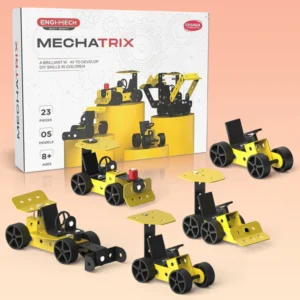 MechaTrix-23-Piece-DIY-STEM-Building-Kit-–-5-Model-Vehicle-Construction-Set-