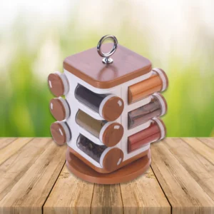 12-Jar-Revolving-Spice-Rack-Masala-Box-