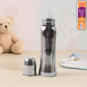 Supermom-Lion-Stainless-Steel-Feeding-Bottle-–-250ml-