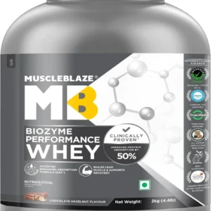 MuscleBlaze Biozyme Performance Whey Protein Powder – 4 kg